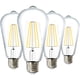 thumbnail image 1 of Bombilla LED Sunco Edison ST64, 8,5 W (800 lm), 3000 K, paquete de 4, 1 of 7