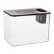 thumbnail image 5 of Terrario para reptiles, caja de alimentación para anfibios, escritorio, vista clara, tanque de acuario de peces pequeños para Rana, tortuga, cangrejo, Tapa negra, 5 of 5