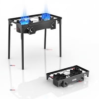 Line - Fogón Cocina Alta Presión 2 Platos Base Regulable