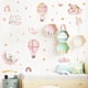 thumbnail image 1 of Vinilo Mural Infantil Niña Bebé Globos con Animales Sticker Pared Decoración Mural, 1 of 3