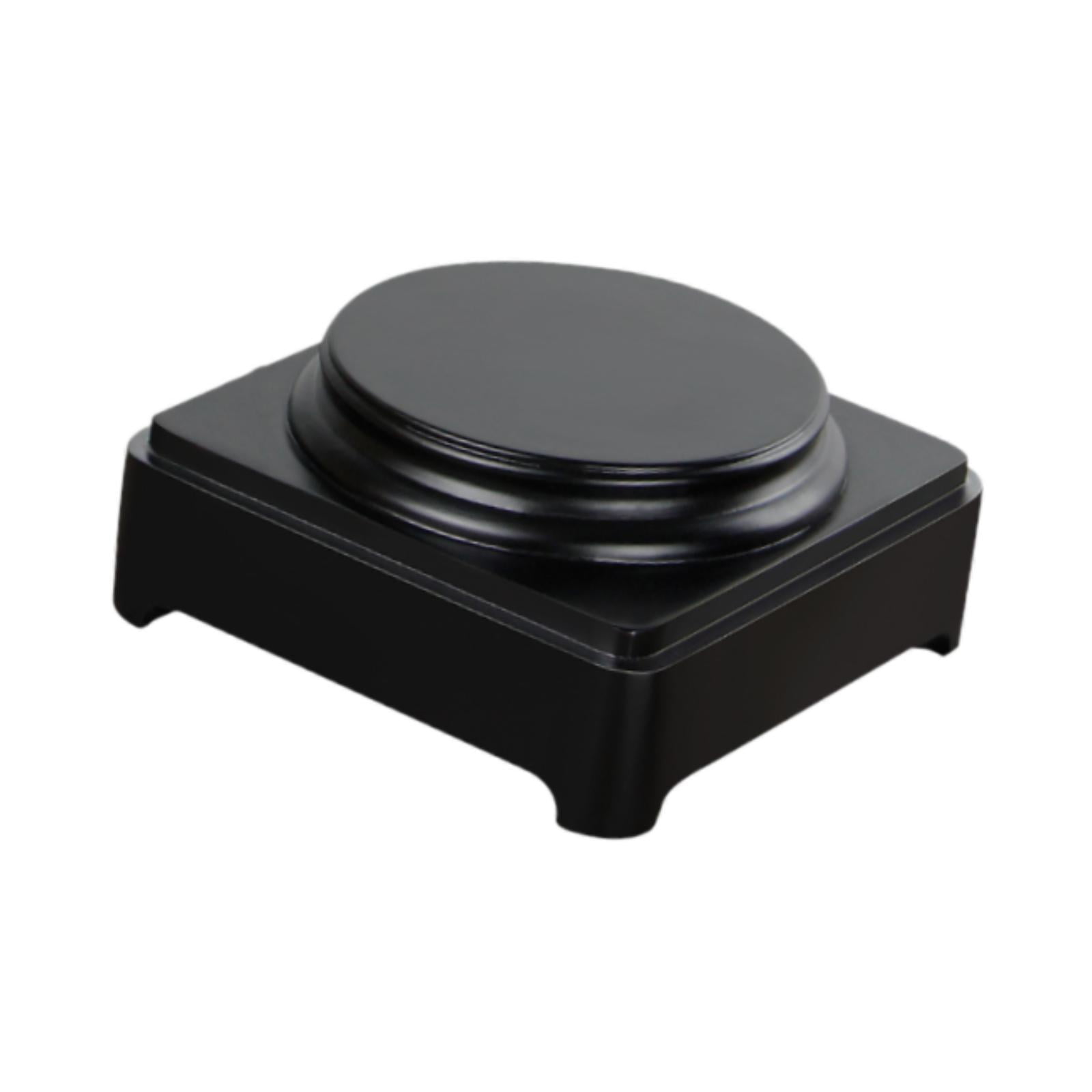 Bothyi - Base De Exhibición De Madera Redonda Para Pedestal, Para Jarrones, Teteras Y Bonsáis, 8,5 X 8,5 X 6,3 Cm.