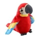 thumbnail image 3 of Peluche De Loro Parlante, Juguete De Peluche Para Niños, Regalo De Cumpleaños Para Niños, Color Rojo, 3 of 3