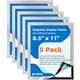 thumbnail image 1 of Soporte Magnético para Señales JR-MOV 21 × 28 cm, Pack de 5, Plateado, 1 of 9