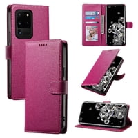 Funda Para Foxdock Samsung Galaxy S20 Ultra– Cuero Premium, 3 Ranuras Para Tarjetas, Protección Contra Impactos