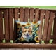 thumbnail image 2 of Cojín Sunflowers Corgi 14 X 14 Cm, 2 of 6