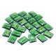 thumbnail image 1 of 25x Piedras Naturales Pulidas Viking Runas Cristales De Cuarzo Verde A, 1 of 5