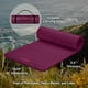 thumbnail image 2 of Esterilla de yoga Retrospec Solana de 1,2 cm de grosor con correa de nailon Boysenberry, 2 of 8