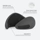 thumbnail image 2 of Almohada cervical OSTRICH PILLOW Go Premium Memory Foam Travel, 2 of 6