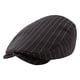 thumbnail image 3 of Gorro De Boina De Invierno Para Niños, Gorro De Estilo Clásico, Gorro De Taxista, Niños, Jóvenes, Negro, A Rayas, M, 3 of 5