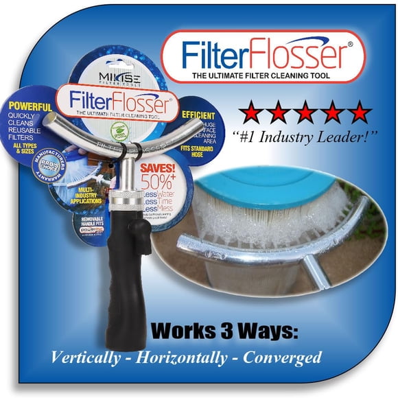 Limpiador de cartuchos Filter Flosser para filtros de piscinas y spas