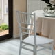 thumbnail image 5 of Pack 4 Sillas Chiavari Apilable Para Comedor Terraza Eventos Blancas, 5 of 6