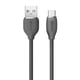 thumbnail image 2 of Cable USB-A a USB-C 100W Carga Rápida 1.2 m Jelly Liquid (Gris) - Baseus, 2 of 3