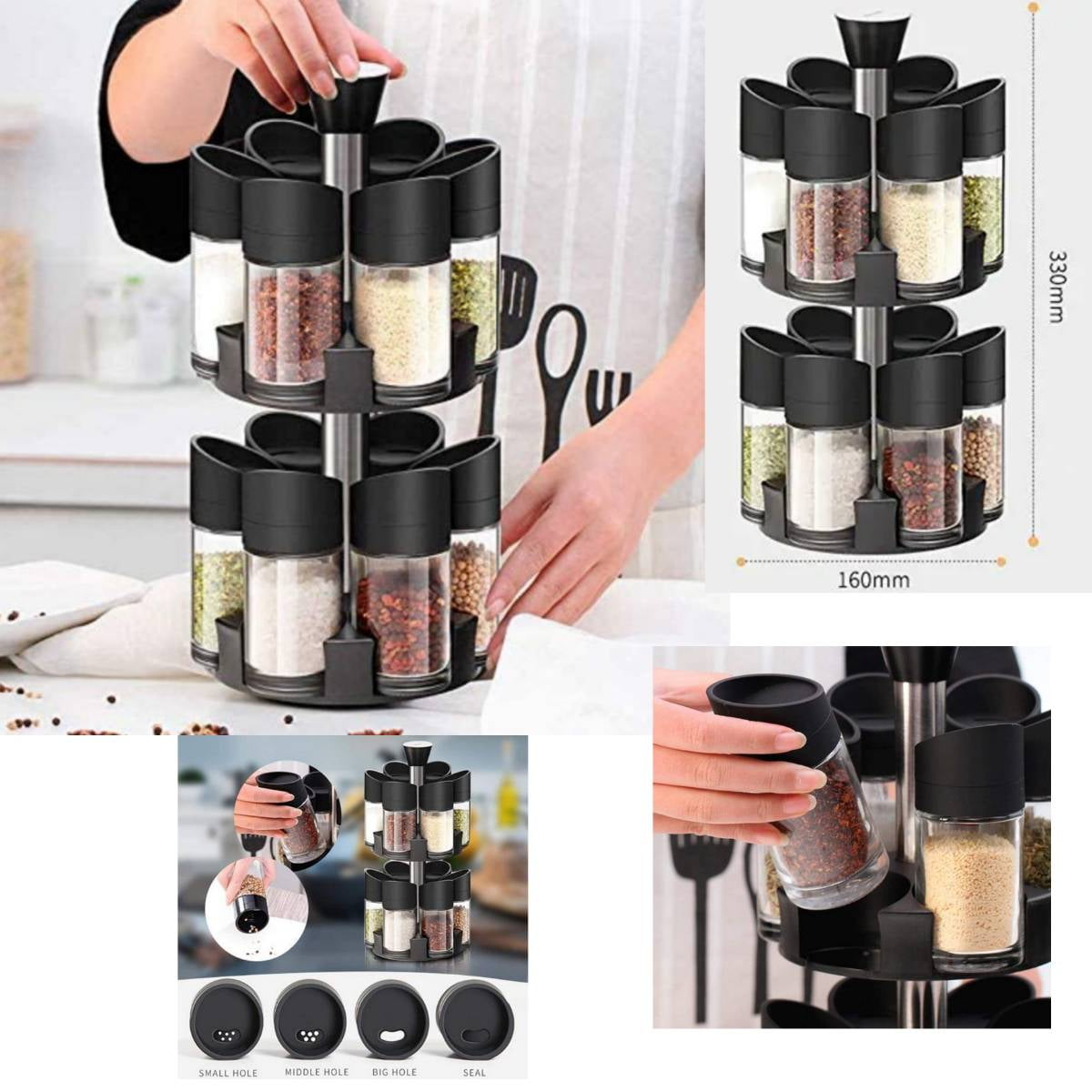 Mundo Eve - Especiero 12 Piezas