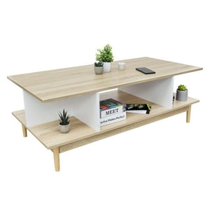 Relan - Mesa De Centro Top Living Bari Rectangular Lateral Nórdica