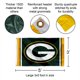 thumbnail image 2 of Bandera WinCraft 91 cm x 150 cm Green Bay Packers, 2 of 8