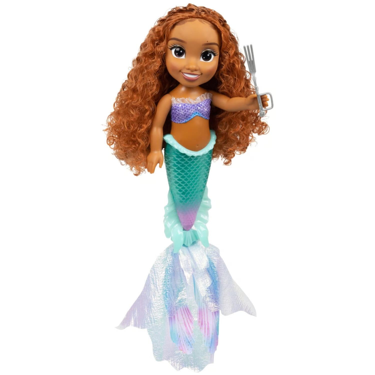Genérico - Juguete Muñeca Figura La Sirenita Ariel 40cm Live Action