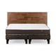 thumbnail image 1 of Cama Rosen Ergo T 2 Plazas Dividida + Respaldo Tabor Café, 1 of 4