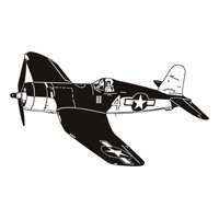 Rienda Libre Graphics - Decomural World War 2 Plane Fighter Jet Ws-15336