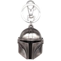 Llavero Con Casco Mandaloriano De Star Wars, Peltre