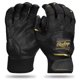 thumbnail image 1 of Guantes de Bateo Rawlings Workhorse Juvenil Negro/Oro, 1 of 7