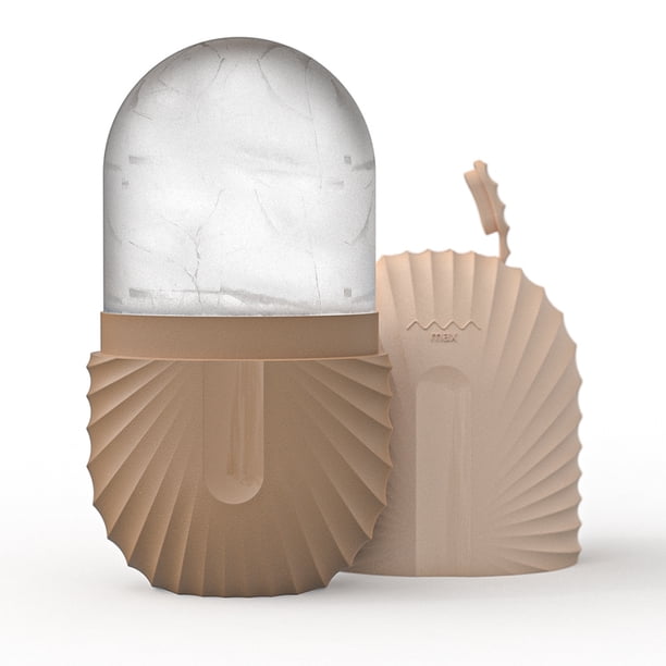 Rejuvenate Your Skin with This Ice Roller & Facial Massager - Get a Natural Glow & Reduce Puffiness Instantly!