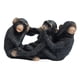 thumbnail image 1 of Estatua De Mono Hecha A Mano, Adorno De Tres Monos Pequeños Para Regalo De Decoración De Estantería, 1 of 5