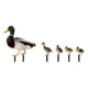 thumbnail image 3 of 5 Uds Estatua De Animales De Pato Adornos Planos Para Patio Trasero Césped Al Aire Libre, 3 of 3