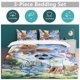 thumbnail image 5 of Eevee Eeveelution 3-Piece Bedding Set Soft Warm And Comfortable Soft Bed Set for Bedroom, 5 of 5