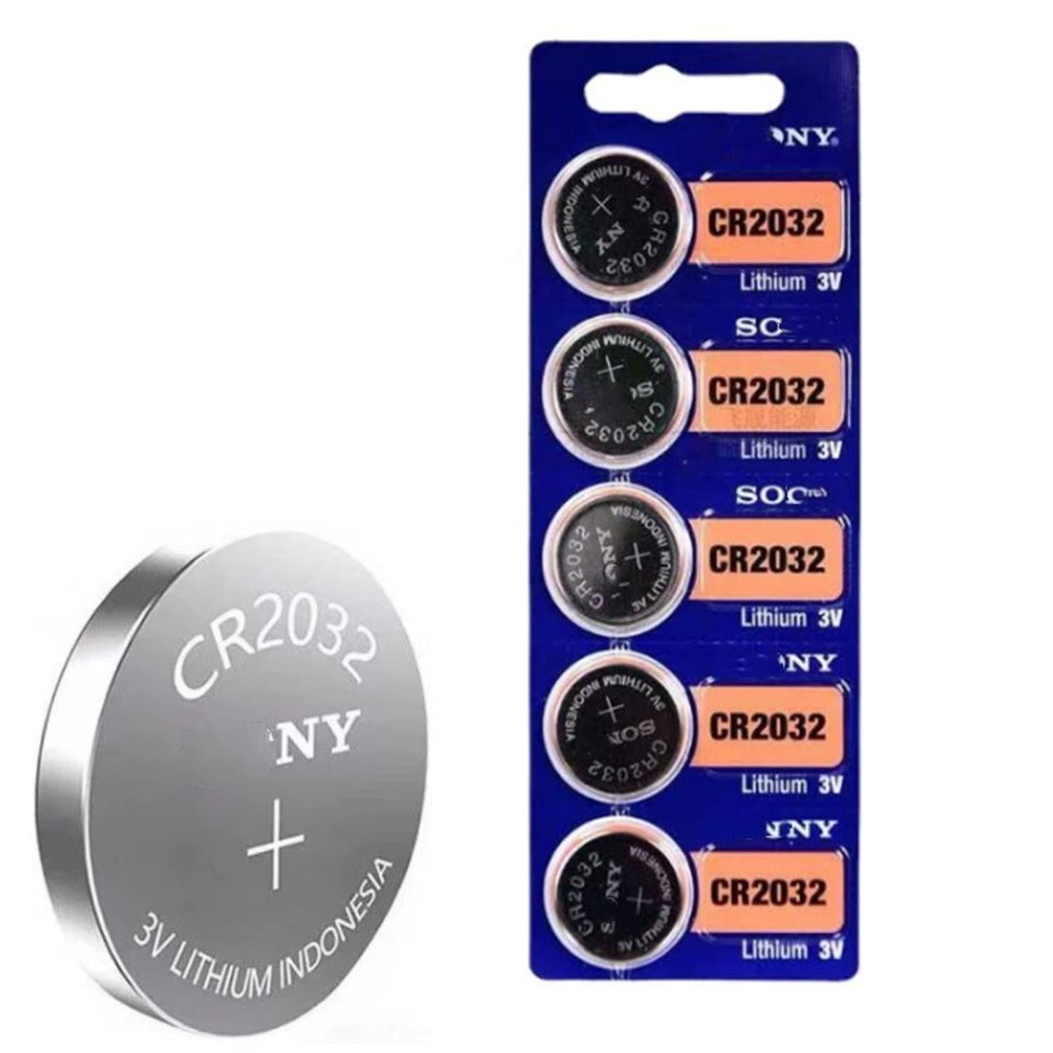 Genérica - 5 Un. Pilas Para Reloj - Cr2032 Gris