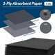 thumbnail image 3 of Baberos dentales desechables VASTMED Scudo, 3 capas, 500 unidades, 13 x 18 cm, 3 of 8