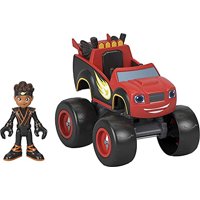 Monster Truck De Ninja Blaze Con Figura Posable Fisher Price