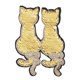 thumbnail image 4 of Reversible Dos Gatos Lentejuelas Parche Insignia Hierro En Apliques DIY Craft, 4 of 4