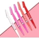 thumbnail image 1 of The Crème Shop - ¡Adiós, Pelusas! Maquinillas de Afeitar Dermaplane con Forma de Arco Perfecta (Juego de 5), 1 of 4