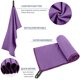 thumbnail image 5 of Toalla de Viaje ZIUDBOC de Microfibra de Secado Rápido Súper Absorbente Morada, 5 of 7