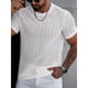 thumbnail image 2 of Polera Hombre Manga Corta Hilo Tejida Estilo Casual 0282, 2 of 3