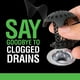 thumbnail image 3 of Protector de desagüe para lavabo de baño SinkShroom Ultra, negro mate, 3 of 7