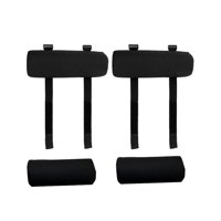 Magideal - Almohadillas Para Reposabrazos De Sillón, Cojín Para Brazo, Reposapiés, Par De Accesorios Para Silla Plegable, Almohadillas Para Reposabrazos, Silla D