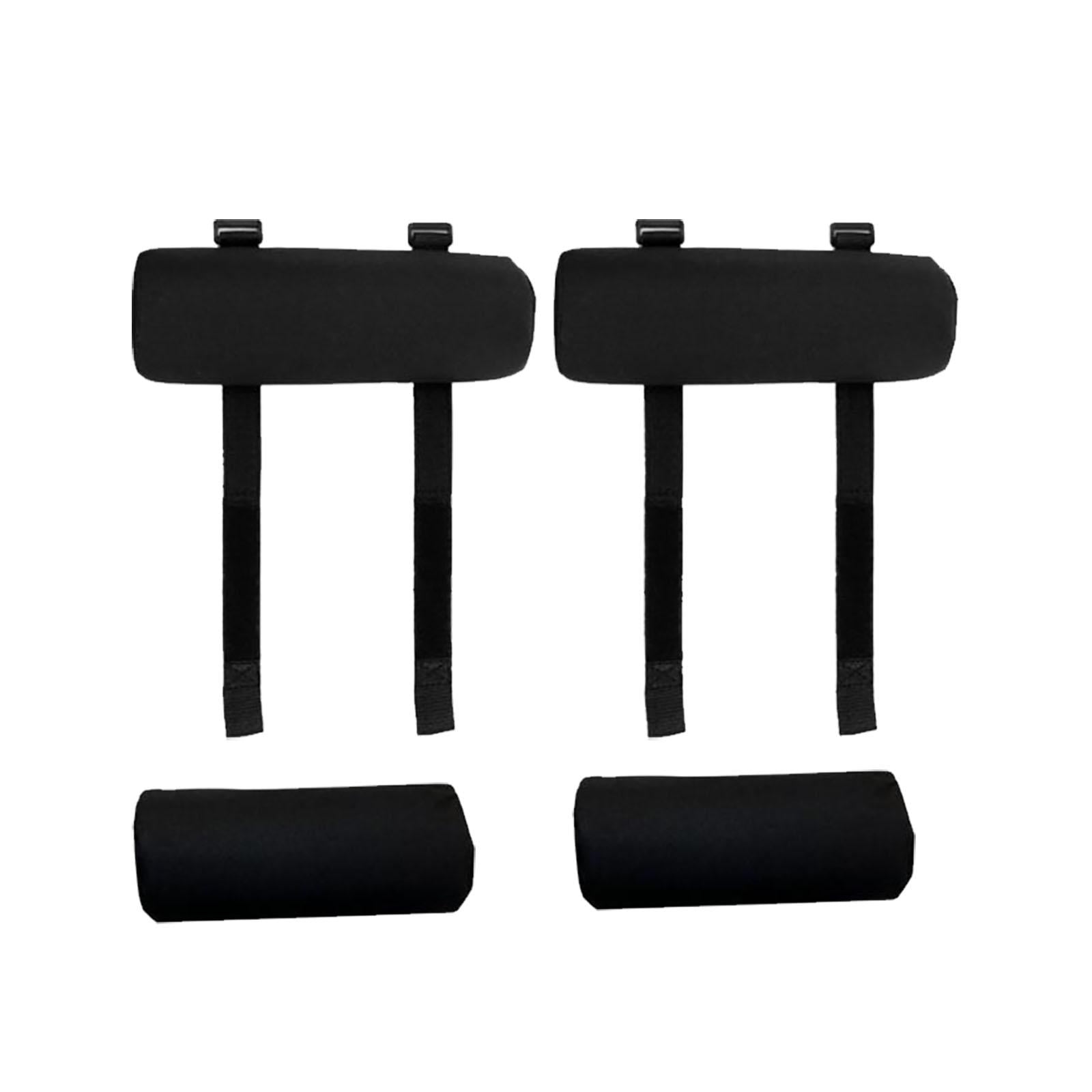 Magideal - Almohadillas Para Reposabrazos De Sillón, Cojín Para Brazo, Reposapiés, Par De Accesorios Para Silla Plegable, Almohadillas Para Reposabrazos, Silla D