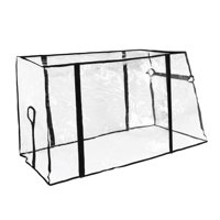 Ioensy - Carretilla Plegable, Cubierta Impermeable, Toldo Resistente A Prueba De Polvo Para Compras