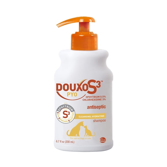 Champú Douxo S3 PYO 200 ml para perros y gatos