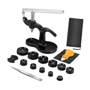 Ioensy - Juego De Herramientas Para Prensar Relojes Herramienta Manual Portátil Prensador De Relojes Cierre De Caja Trasera De Reloj