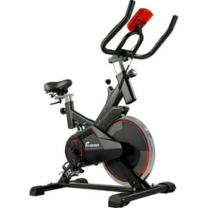 Centurfit - Bicicleta Spinning Estatica Fija Fitness Monitor Cardiaco
