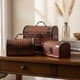 thumbnail image 1 of Set De 3 Cajas Organizadoras Decorativas Diseño Baul, 1 of 3
