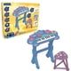 thumbnail image 1 of Teclado electrónico Lexibook Stitch K707D con asiento y micrófono azul, 1 of 5