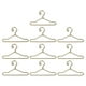 thumbnail image 1 of 10x Soporte De Ropa En Miniatura Juego De Simulación Casa De Muñecas Juego Para 1/12 1/8 Oro M, 1 of 3