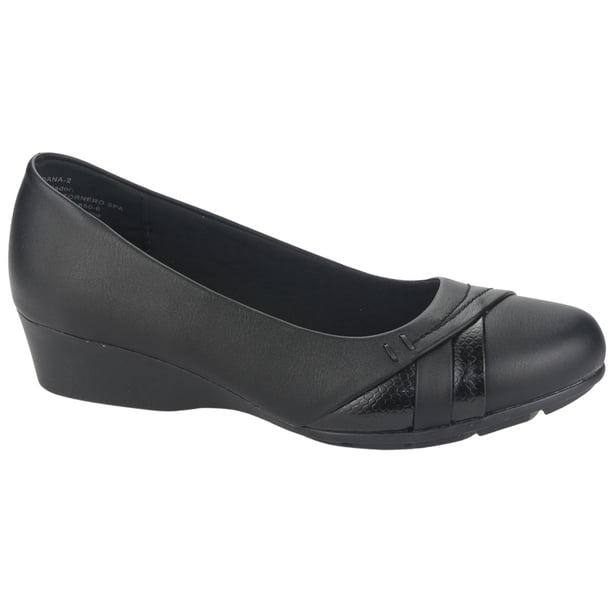 Zapato Chalada Mujer Dana-2 Negro Comfort