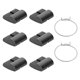 thumbnail image 2 of Juego De Anillos De Buje Libre De Acero Para Bicicleta De 8 Piezas, 2 of 5
