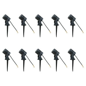 Hb Led - Pack 10 Foco Estaca Deco Jardín 10W Luz Cálida