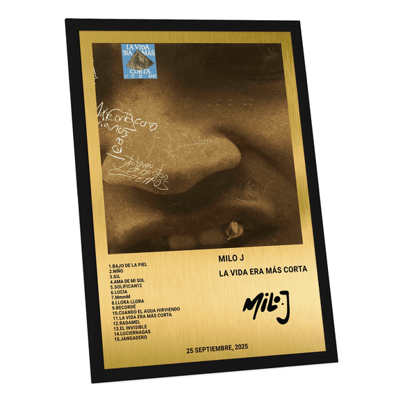 Cuadro Milo J La Vida 33X45