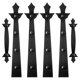 thumbnail image 1 of Juego de herrajes magnéticos negro de 6 piezas para puerta de garaje JFOGO, 1 of 7